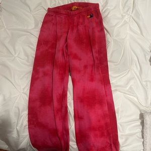 Tie dye women’s aviator nation sweatpants